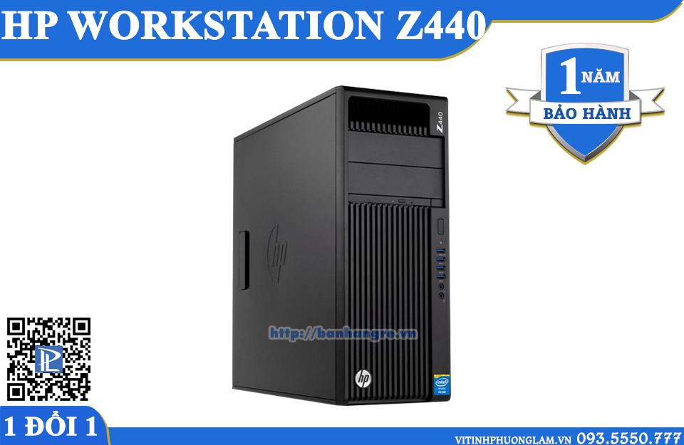 MÁY TRẠM HP WORKSTATION Z440 / XEON E5-1650 V3 (12 LUỒNG) / DDR4 32GB / GTX 1050 Ti (4GB)